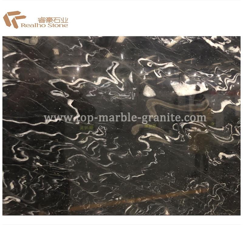 black quartziste slabs