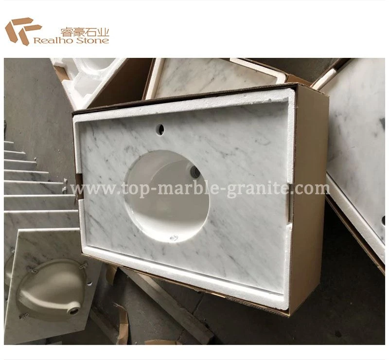 white marble bathroom