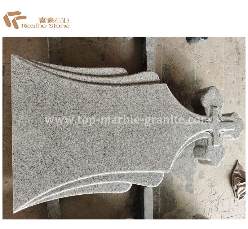 Light granite Tombstone