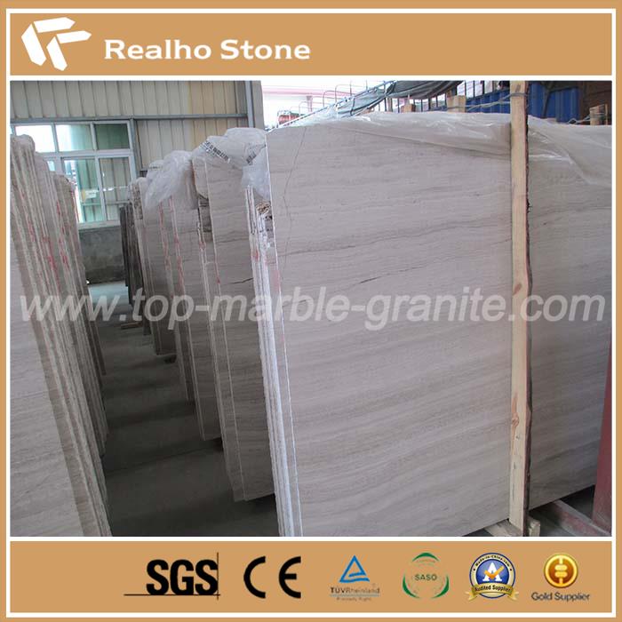 White Wooden Vein Marble
