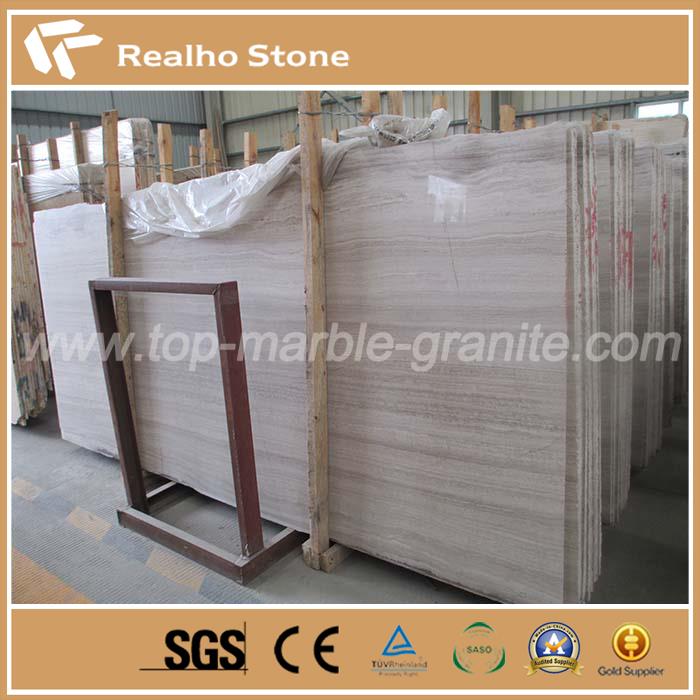 White Wooden Vein Marble