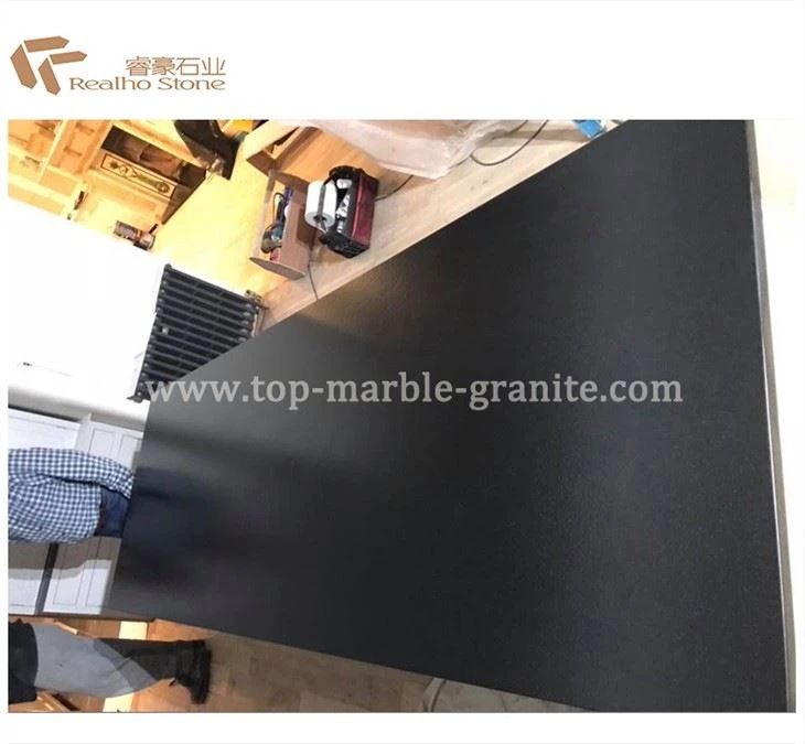 honed black island tops