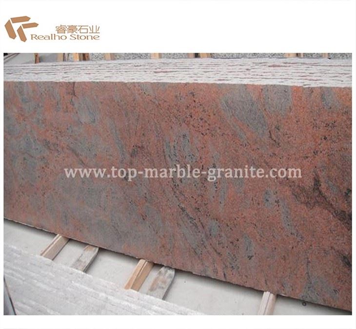 Multicolor Red Granite Slabs