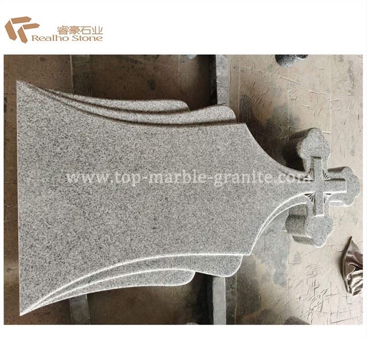 Light granite Tombstone