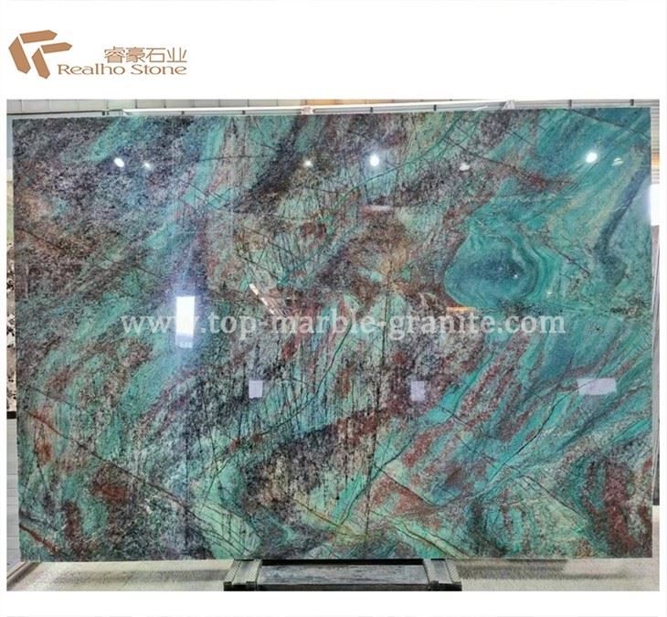 green marble slab